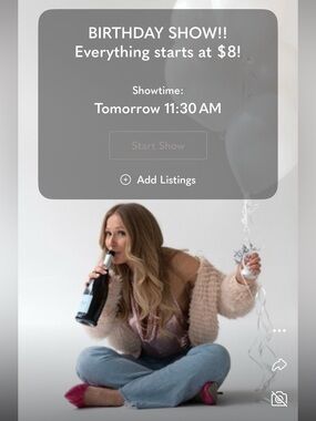 April 8th BIRTHDAY LIVE SHOW! 💕